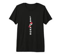 Drapeau du Liban Beyrouth, cèdre, Patrimoine libanais T-Shirt Haut de Gamme