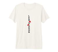 Drapeau du Liban Beyrouth, cèdre, Patrimoine libanais T-Shirt Haut de Gamme