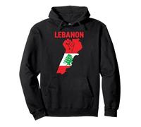 Drapeau du Liban Cèdre Arbre Beyrouth Libanais Arabe Musulman Sweat à Capuche