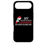 Drapeau du Liban « My Mother in Law is Lebanese Nothing Scares Me » Coque pour iPhone Air