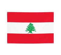 Drapeau du Liban pour fête, festival, décoration intérieure ou extérieure