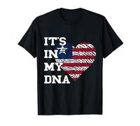 Drapeau du Liberia Heart It's In My DNA Liberian Pride T-Shirt