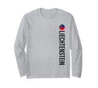 Drapeau du Liechtenstein Vertical Manche Longue