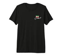 Drapeau du Lion et du Soleil d'Iran Libre de Shir o Khorshid, héritage Persan T-Shirt Haut de Gamme