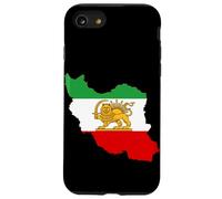 Drapeau du Lion Persan, Carte de l'Iran, Drapeau du Patrimoine iranien... Coque pour iPhone SE (2020) / 7/8
