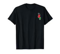Drapeau du Malawi Motif Soleil Levant Afrique du Sud-Est T-Shirt