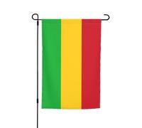Drapeau du Mali Décoration de Jardin Drapeaux Durable et Élégant pour toutes les saisons Convient pour Terrasses Balcon Pelouse