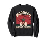 Drapeau du Maroc Dieu Patrie The People National Pride Heritage Sweatshirt