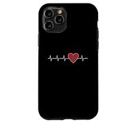 Drapeau du Maroc Heartbeat Apparel Heritage marocain Coque pour iPhone 11 Pro