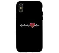 Drapeau du Maroc Heartbeat Apparel Heritage marocain Coque pour iPhone X/XS