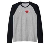 Drapeau du Maroc Heartbeat Apparel Heritage marocain Manche Raglan