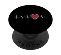 Drapeau du Maroc Heartbeat Apparel Heritage marocain PopSockets PopGrip Adhésif
