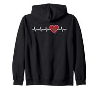 Drapeau du Maroc Heartbeat Apparel Heritage marocain Sweat à Capuche