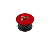 Drapeau du Maroc Motif Main de Poing Patrimoine marocain PopSockets PopGrip Adhésif