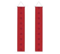 Drapeau du Maroc Noël Halloween Porche Bannière Décoration Panneau de Porte Extérieur Intérieur Vacances Fête Décor