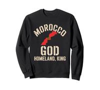 Drapeau du Maroc Patrimoine du Roi National Pride Heritage Sweatshirt