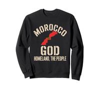 Drapeau du Maroc Patrimoine du Roi National Pride Heritage Sweatshirt