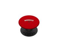 Drapeau du Maroc Patriotique Marocain Devant et Arrière PopSockets PopGrip Adhésif