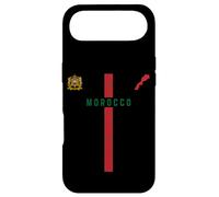 Drapeau du Maroc, Silhouette Carte du Maroc, emblème National Coque pour iPhone Air