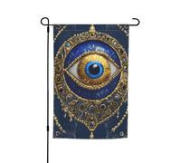 Drapeau du mauvais œil pour toutes les occasions pour jardin, toutes saisons, décoration de cour pour patios