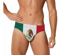 Drapeau du Mexique Maillot de Bain pour Homme Slip de Bain Triangle String Bikini Maillot de Bain