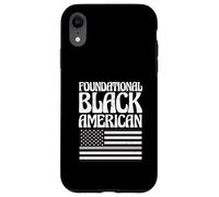 Drapeau du Mois de l'histoire des Noirs Coque pour iPhone XR
