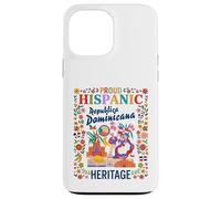 Drapeau du Mois du Patrimoine hispanique dominicain pour Femme Idée Dominicano Coque pour iPhone 13 Pro Max
