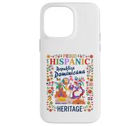 Drapeau du Mois du Patrimoine hispanique dominicain pour Femme Idée Dominicano Coque pour iPhone 14 Pro Max
