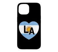 Drapeau du Monde de l'Argentine LA Heart Argentine US Angeles Coque pour iPhone 15