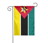 Drapeau du Mozambique - Drapeau de jardin - 30 x 45 cm - Vertical - Double face - Ferme - Vacances
