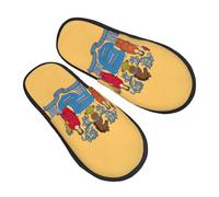 Drapeau Du New Jersey Unisexe Slippers Respirantes Chaussons Légères Pantoufles Pour Maison Hiver Intérieur M