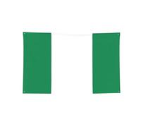 Drapeau du Nigeria - Bannière décorative à quatre trous - Pour intérieur et extérieur