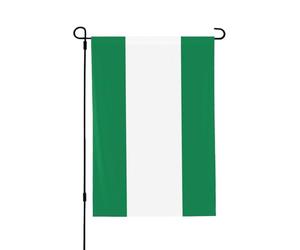 Drapeau du Nigeria Impression Yard Jardin Bannière Polyester Double Face Drapeau Extérieur Moderne Vacances Extérieur Cadeau