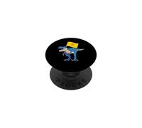 Drapeau du Nouveau-Mexique Dinosaure T-Rex Desert Santa Fe Homme Femme PopSockets PopGrip Adhésif