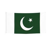 Drapeau du Pakistan - Bannière de fête à suspendre - Décoration pour anniversaire, Noël, Halloween