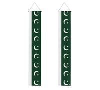 Drapeau du Pakistan - Décoration de fête de remise de diplôme - Convient pour une utilisation en intérieur et en extérieur, un incontournable pour célébrer une remise de diplôme