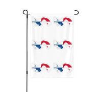 Drapeau du Panama - Drapeaux décoratifs pour l'extérieur, décoration de jardin double face pour toutes les saisons