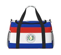Drapeau du Paraguay : c'est un sac de voyage à main avec une grande capacité et multifonctionnel, un incontournable pour les voyages en plein air