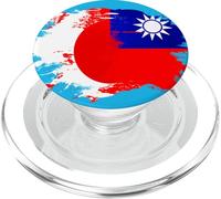 Drapeau du Patrimoine ADN du Japon et de Taïwan PopSockets PopGrip pour MagSafe