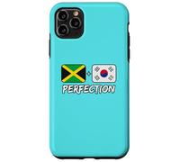 Drapeau du Patrimoine de la Jamaïque et de la Corée du Sud Coque pour iPhone 11 Pro Max