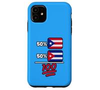 Drapeau du Patrimoine de Puerto Rican Plus Cuban Mix Coque pour iPhone 11