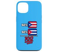 Drapeau du Patrimoine de Puerto Rican Plus Cuban Mix Coque pour iPhone 13