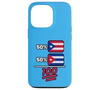 Drapeau du Patrimoine de Puerto Rican Plus Cuban Mix Coque pour iPhone 13 Pro