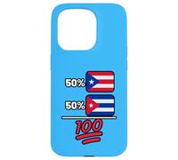 Drapeau du Patrimoine de Puerto Rican Plus Cuban Mix Coque pour iPhone 15 Pro
