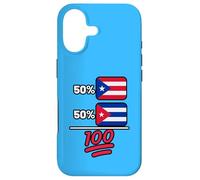 Drapeau du Patrimoine de Puerto Rican Plus Cuban Mix Coque pour iPhone 17