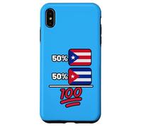 Drapeau du Patrimoine de Puerto Rican Plus Cuban Mix Coque pour iPhone XS Max