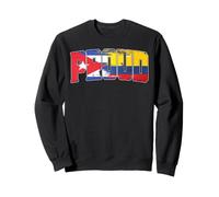 Drapeau du Patrimoine hispanique cubain et colombien Sweatshirt