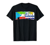 Drapeau du Patrimoine hispanique de Guinée équatoriale et de l'Uruguay Prou T-Shirt Graphique avec Valeur