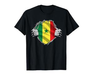 Drapeau du patrimoine sénégalais fier des racines du Sénégal T-Shirt