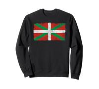 Drapeau du Pays Basque Ikurrina Espagne Sweatshirt